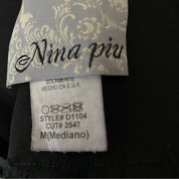 Nina piu, Fishtail Ruched Full Length Dress - Picture 10 of 11